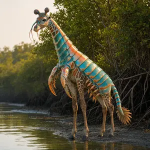 Giraffe + Mantis shrimp